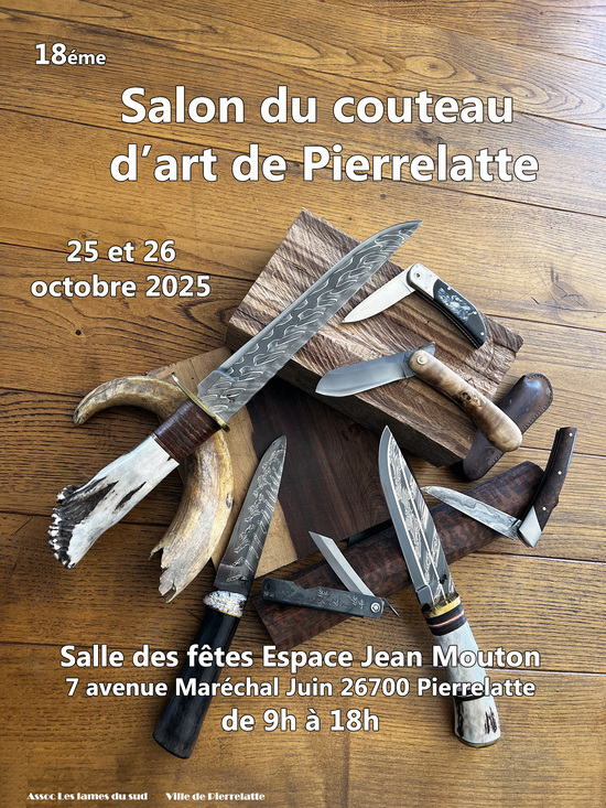 Salon du couteau d'art de Pierrelatte 2025