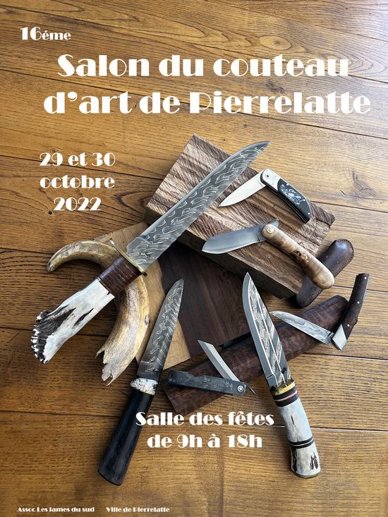 Salon du couteau d'art de Pierrelatte